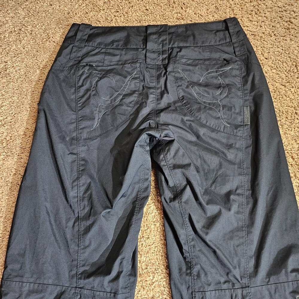 Columbia Titanium Ski Pants Womens Medium Black Omni Tech Waterproof Outdoors - Picture 12 of 15